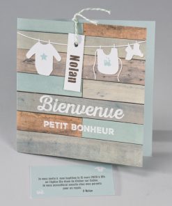 Faire-part baptême ou naissance